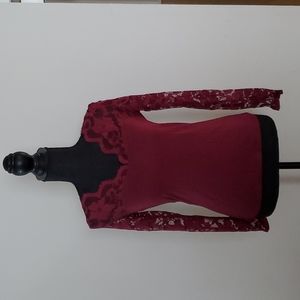 Wine colored top